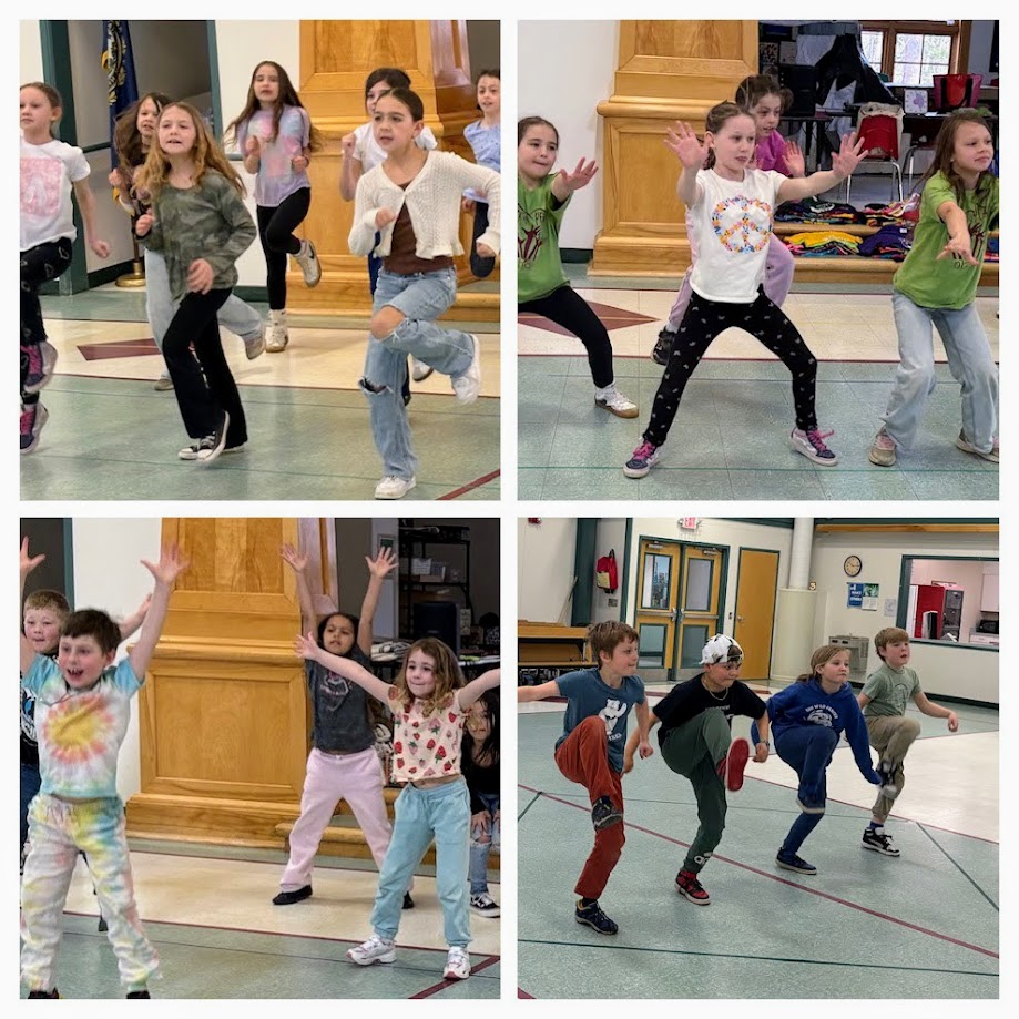 students dancing with NHDI